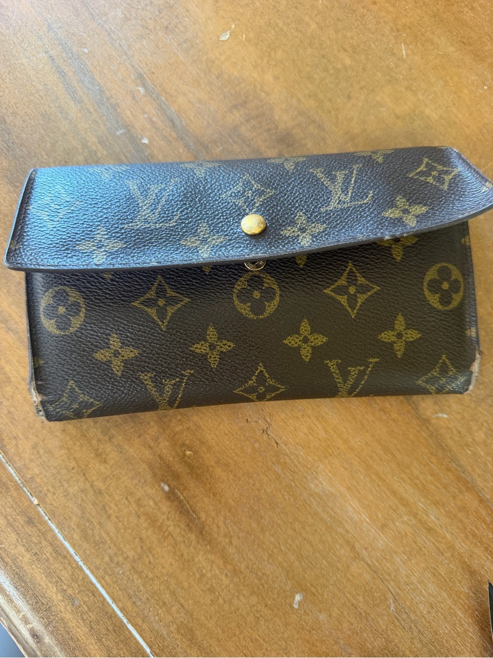 Louis Vuitton Monogram Canvas Folded Key & Card Holder - Brown/Gold
